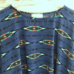 💵5 FOR $25💵 Multi-Color Southwestern print Top